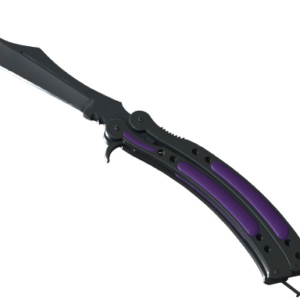 ★ Butterfly Knife | Ultraviolet ( Minimal Wear)