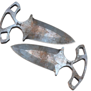 ★ Shadow Daggers | Rust Coat ( Well-Worn)
