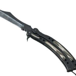 ★ Butterfly Knife | Black Laminate ( Minimal Wear)