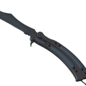 ★ Butterfly Knife | Night ( Minimal Wear)