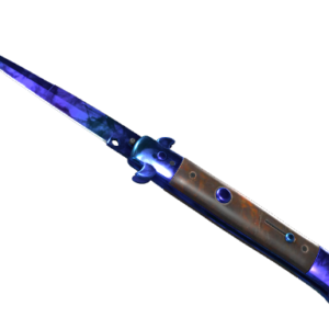 ★ Stiletto Knife | Doppler Sapphire ( Factory New)