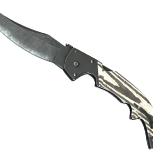 ★ Falchion Knife | Black Laminate ( Minimal Wear)
