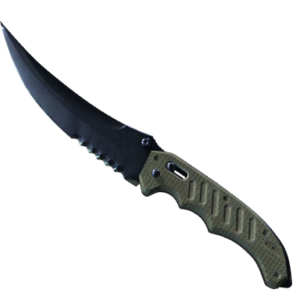 ★ Flip Knife | Blue Steel ( Battle-Scarred)