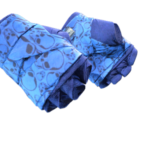Hand Wraps | Cobalt Skulls ( Minimal Wear)
